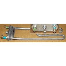 Тэн для стиральной машины Indesit (Индезит)/Ariston (Аристон) 2000W прямой с небольшим изгибом 235 мм без отв. под датчик+бортик Тэн для стиральной машины Indesit (Индезит)/Ariston (Аристон) 2000W прямой с небольшим изгибом 235 мм без отв. под датчик+бортик