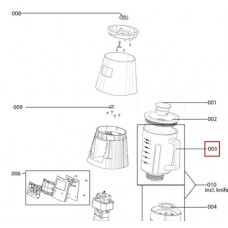 Стакан для блендера Electrolux 4055288627 Стакан для блендера Electrolux 4055288627