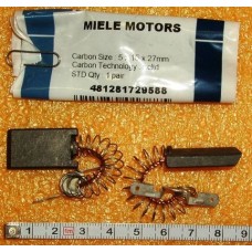 Щетки для электродвигателя стиральной машины Miele (Мили) 5x15x27, k4.8mm- Miele-RI222522, 481281719405, 481281729588 Щетки для электродвигателя стиральной машины Miele (Мили) 5x15x27, k4.8mm- Miele-RI222522, 481281719405, 481281729588