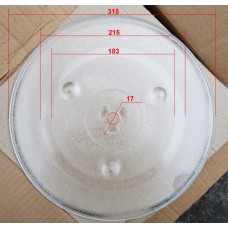 Тарелка для микроволновки 315mm (с крепл.10коп.) 9800053, N712, 4.63.060.30, см. N712 Тарелка для микроволновки 315mm (с крепл.10коп.) 9800053, N712, 4.63.060.30, см. N712