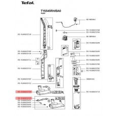 Щетка для пылесоса Tefal (Тефаль) в сборе FS-9100025720 Щетка для пылесоса Tefal (Тефаль) в сборе FS-9100025720