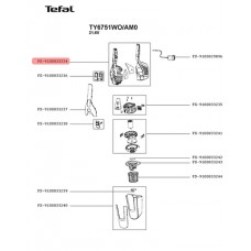 Стакан фильтра пылесоса Tefal (Тефаль) FS-9100033244 Стакан фильтра пылесоса Tefal (Тефаль) FS-9100033244