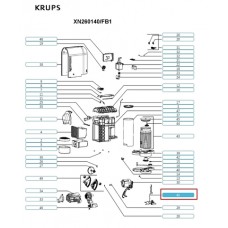Кабель (провод) для кофеварки KRUPS MS-623520 Кабель (провод) для кофеварки KRUPS MS-623520