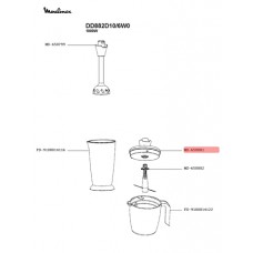 Редуктор для блендера Moulinex (Мулинекс) MS-650801 Редуктор для блендера Moulinex (Мулинекс) MS-650801