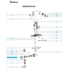 Гайка для мясорубок MOULINEX (Мулинекс) MS-651273 Гайка для мясорубок MOULINEX (Мулинекс) MS-651273