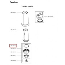 Уплотнительное кольцо стакана блендера Moulinex/Tefal (Тефаль) MS-651451 Уплотнительное кольцо стакана блендера Moulinex/Tefal (Тефаль) MS-651451