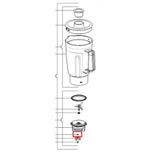 Шайба для блендера Moulinex (Мулинекс) - MS-0A11393 Шайба для блендера Moulinex (Мулинекс) - MS-0A11393