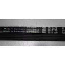 Ремень EPJ 1279 для стиральной машины 1279 J4 EPJ 5V Optibelt 1220мм черный, белая надпись, см. 2805610300 Ремень EPJ 1279 для стиральной машины 1279 J4 EPJ 5V Optibelt 1220мм черный, белая надпись, см. 2805610300