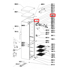 Петля для холодильника Indesit (Индезит)/Ariston (Аристон) верхняя - 329756, 481241719434 Петля для холодильника Indesit (Индезит)/Ariston (Аристон) верхняя - 329756, 481241719434