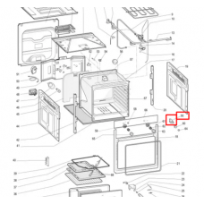 Кнопка для Indesit/Ariston (Аристон) - 033335 Кнопка для Indesit/Ariston (Аристон) - 033335