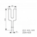 ТЭН HARVIA - тэн харвия 2500W ZSA-420 (ZSA-420) L=433x190mm- нагревательный элемент для печи сауны ТЭН HARVIA - тэн харвия 2500W ZSA-420 (ZSA-420) L=433x190mm- нагревательный элемент для печи сауны