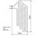 ТЭН HARVIA - тэн харвия 3000W ZSF-50 (ZSF-50) L=540x280mm- нагревательный элемент для печи сауны ТЭН HARVIA - тэн харвия 3000W ZSF-50 (ZSF-50) L=540x280mm- нагревательный элемент для печи сауны