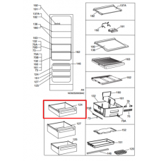 Ящик морозильной камеры для холодильника Electrolux (Электролюкс)/Zanussi/AEG- 2058998804, 2058998655 Ящик морозильной камеры для холодильника Electrolux (Электролюкс)/Zanussi/AEG- 2058998804, 2058998655