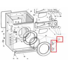 Ручка управления для стиральной машины Indesit (Индезит) 066079 Ручка управления для стиральной машины Indesit (Индезит) 066079
