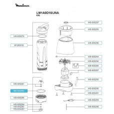 Прокладка для блендера Moulinex/Tefal (Тефаль) MS-650282 Прокладка для блендера Moulinex/Tefal (Тефаль) MS-650282