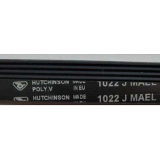 Ремень 1022 J4 PJE Hutchinson для стиральной машины Beko (Беко) 953мм черный, белая надпись Ремень 1022 J4 PJE Hutchinson для стиральной машины Beko (Беко) 953мм черный, белая надпись