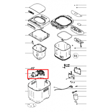 Мотор для хлебопечки Moulinex (Мулинекс) SS-986629 Мотор для хлебопечки Moulinex (Мулинекс) SS-986629