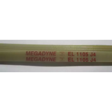 Ремень 1105 J4 Megadyne для стиральной машины 1115мм черный, желтая надпись в/з 481935810036, BLJ108UN, WN255 Ремень 1105 J4 Megadyne для стиральной машины 1115мм черный, желтая надпись в/з 481935810036, BLJ108UN, WN255