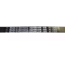 Ремень 1262 J4 PJ 5A Optibelt для стиральной машины 1267мм черный, белая надпись, Indesit 058973 Ремень 1262 J4 PJ 5A Optibelt для стиральной машины 1267мм черный, белая надпись, Indesit 058973