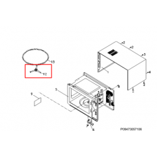 Крестовина тарелки для микроволновки Electrolux/AEG/Zanussi - 4055096525 Крестовина тарелки для микроволновки Electrolux/AEG/Zanussi - 4055096525