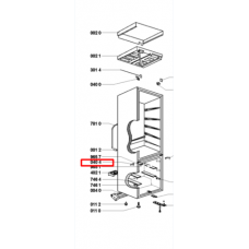 Петля для холодильника Indesit (Индезит) левая средняя- 318035, 481241719414, 481241719362 Петля для холодильника Indesit (Индезит) левая средняя- 318035, 481241719414, 481241719362