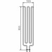 ТЭН Harvia - тэн харвия 3000W ZSE-259 (ZSE259) 230V - нагревательный элемент для печи сауны ТЭН Harvia - тэн харвия 3000W ZSE-259 (ZSE259) 230V - нагревательный элемент для печи сауны
