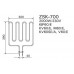 ТЭН Harvia - тэн харвия 2000W ZSK-700 (ZSK700)/ZSL-313 (ZSL313) 230V - нагревательный элемент для печи сауны, см. HTS011HR ТЭН Harvia - тэн харвия 2000W ZSK-700 (ZSK700)/ZSL-313 (ZSL313) 230V - нагревательный элемент для печи сауны, см. HTS011HR