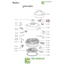 Клапан мультиварки Moulinex (Мулинекс)- SS-993427 Клапан мультиварки Moulinex (Мулинекс)- SS-993427